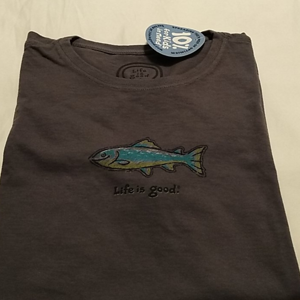 New women's XS Life Is Good T-Shirt